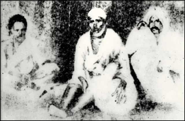 Original photo of Sai Baba